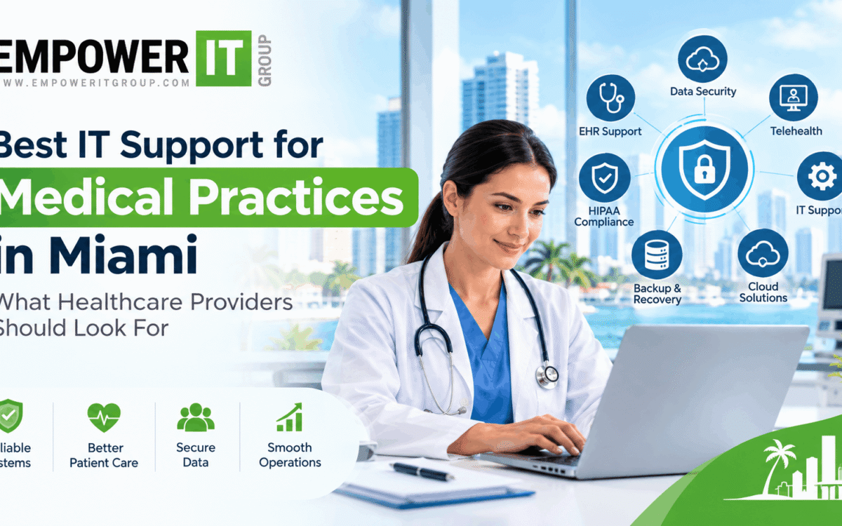 IT support for medical practices Miami
