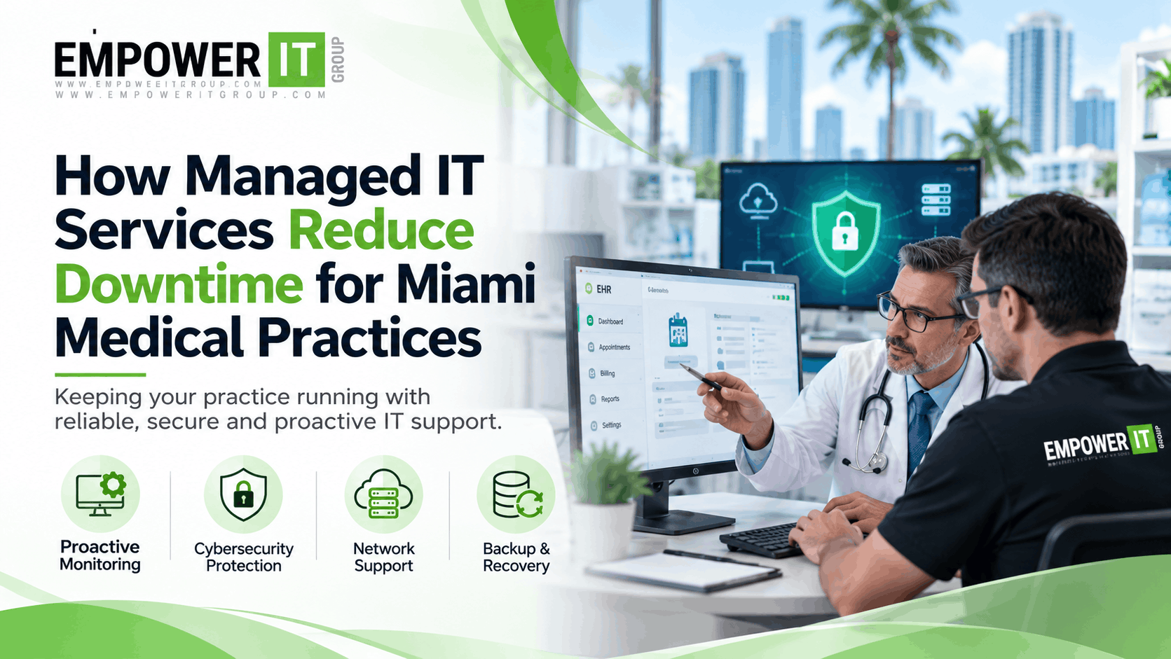 managed IT services for medical practices Miami